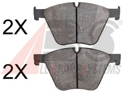 Комплект тормозных колодок, дисковый тормоз A.B.S. купить