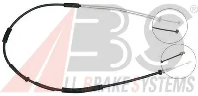 Трос, стояночная тормозная система A.B.S. купить