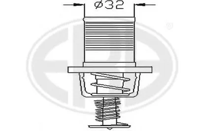 Термостат, охлаждающая жидкость ERA купить