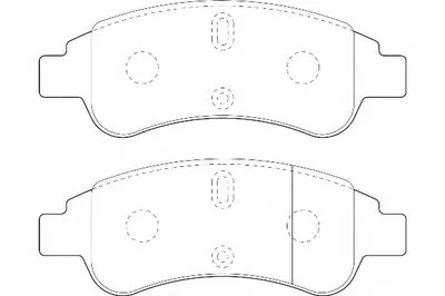 Комплект тормозных колодок, дисковый тормоз DURON купить