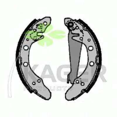 Комплект тормозных колодок KAGER купить