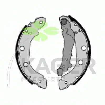 Комплект тормозных колодок KAGER купить