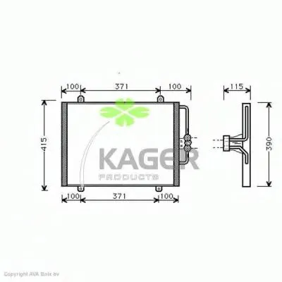 Конденсатор, кондиционер KAGER купить
