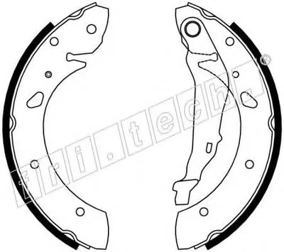 Комплект тормозных колодок REPARATION KIT fri.tech. купить