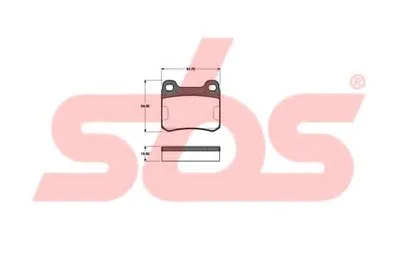 Комплект тормозных колодок, дисковый тормоз sbs купить