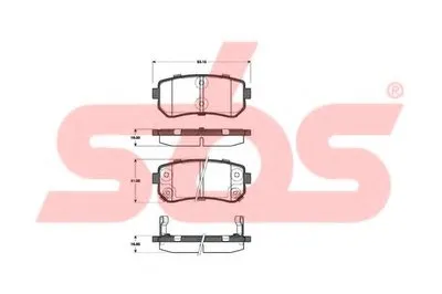 Комплект тормозных колодок, дисковый тормоз sbs купить
