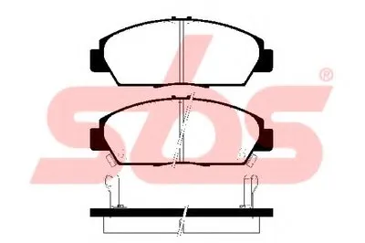 Комплект тормозных колодок, дисковый тормоз sbs купить