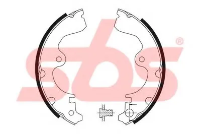 Комплект тормозных колодок sbs купить