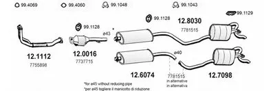 Система выпуска ОГ ASSO купить