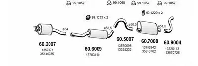 Система выпуска ОГ ASSO купить