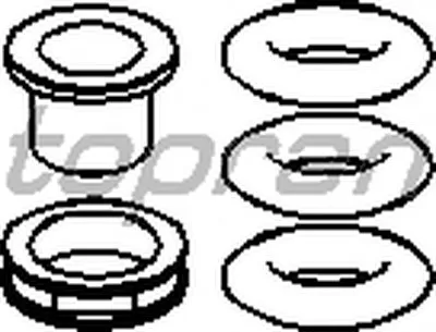 Комплект прокладок, форсунка TOPRAN купить