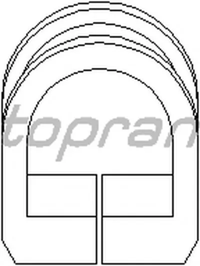 Подвеска, рулевое управление TOPRAN купить
