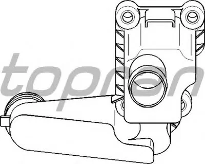 Клапан, отвода воздуха из картера TOPRAN купить