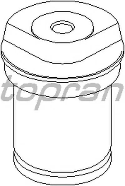Втулка, балка моста TOPRAN купить