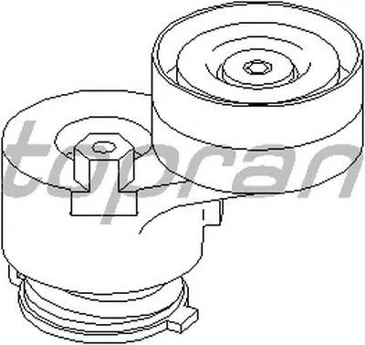 Натяжитель ремня, клиновой зубча TOPRAN купить