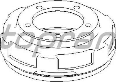 Тормозной барабан TOPRAN купить
