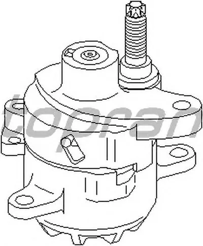 Натяжитель ремня, клиновой зубча TOPRAN купить