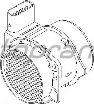 Расходомер воздуха TOPRAN купить