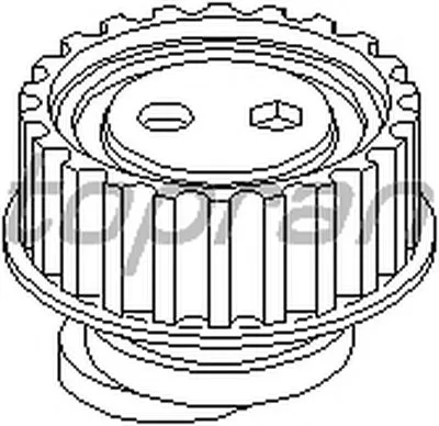Натяжной ролик, ремень ГРМ TOPRAN купить