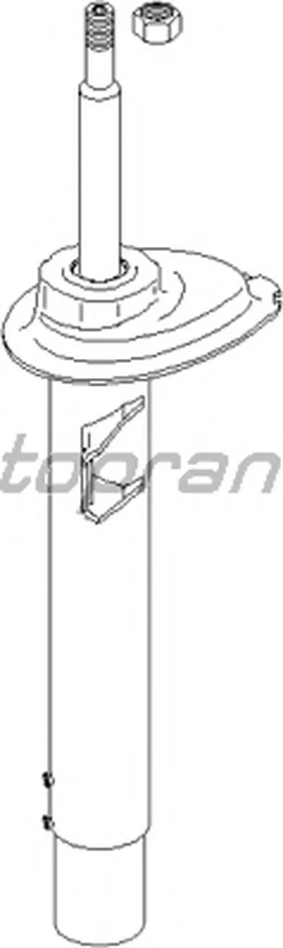Амортизатор TOPRAN купить