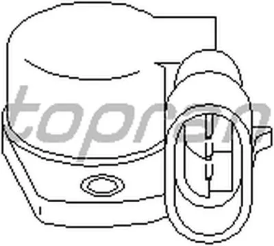 Датчик, положение дроссельной заслонки TOPRAN купить
