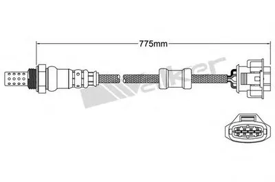 Лямда-зонд WALKER PRODUCTS купить