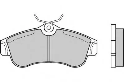 Комплект тормозных колодок, дисковый тормоз E.T.F. купить