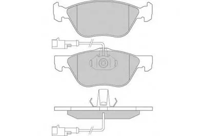 Комплект тормозных колодок, дисковый тормоз E.T.F. купить
