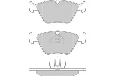 Комплект тормозных колодок, дисковый тормоз E.T.F. купить