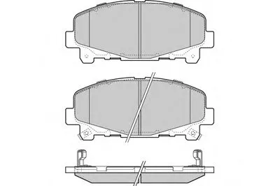 Комплект тормозных колодок, дисковый тормоз E.T.F. купить