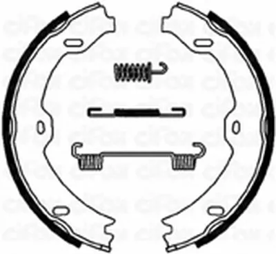 Комплект тормозных колодок, стояночная тормозная система CIFAM купить