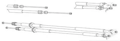 Трос, стояночная тормозная система CEF купить