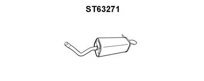 Глушитель выхлопных газов конечный VENEPORTE купить