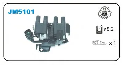 Катушка зажигания JANMOR купить