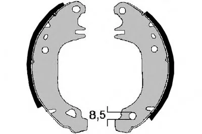 Комплект тормозных колодок RAICAM купить