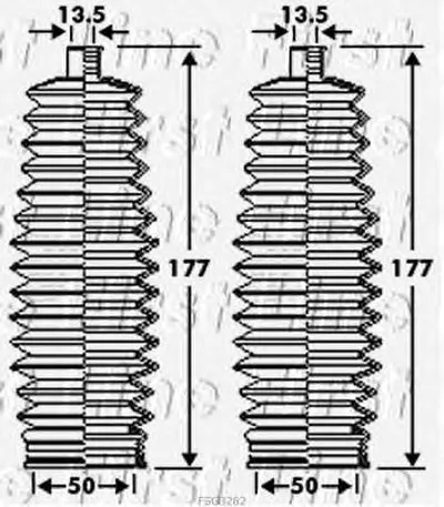 Пыльник, рулевое управление FIRST LINE купить