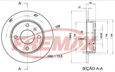 Тормозной диск Premium Carbon + FREMAX купить