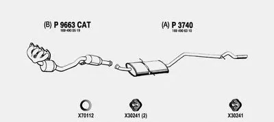 Система выпуска ОГ FENNO купить
