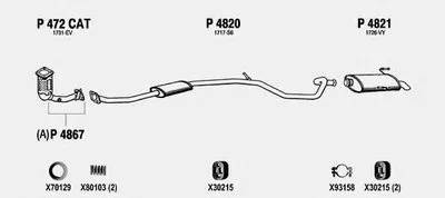 Система выпуска ОГ FENNO купить