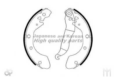 Комплект тормозных колодок ASHUKI купить