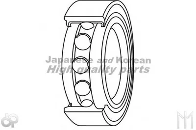Комплект подшипника ступицы колеса ASHUKI купить