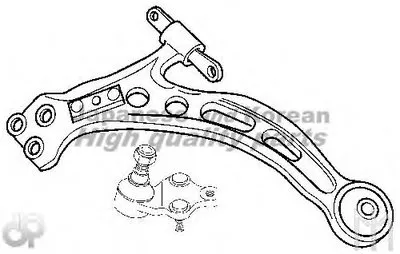 Рычаг независимой подвески колеса, подвеска колеса ASHUKI купить