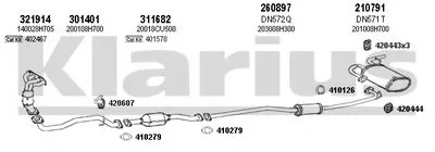 Система выпуска ОГ KLARIUS купить