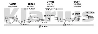 Система выпуска ОГ KLARIUS купить