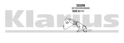 Система выпуска ОГ KLARIUS купить