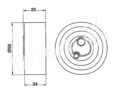 Устройство для натяжения ремня, ремень ГРМ IPS Parts IPS Parts купить