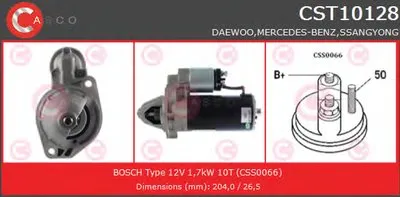 Стартер BRAND NEW SERIES CASCO купить