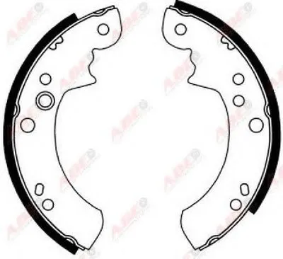 Комплект тормозных колодок ABE купить