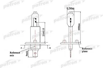 Лампа накаливания, фара дальнего света; Лампа накаливания, основная фара; Лампа накаливания, противотуманная фара; Лампа накаливания, основная фара; Лампа накаливания, фара дальнего света; Лампа накаливания, противотуманная фара; Лампа накаливания, фара с авт. системой стабилизации; Лампа накаливания, фара с авт. системой стабилизации PATRON купить