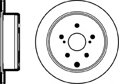 Тормозной диск HELLA PAGID купить